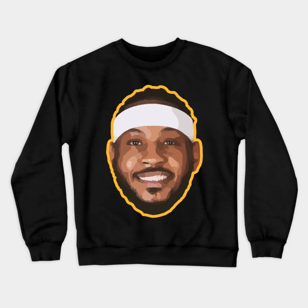 Carmelo Anthony Crewneck Sweatshirt by Playful Creatives